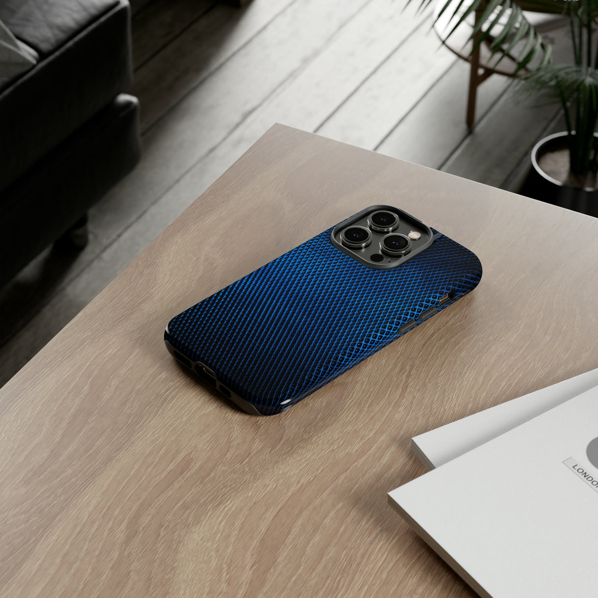 Blue Metal - Protective Phone Case