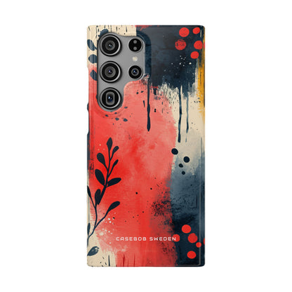 Vibrant Floral Energy Samsung S23 - Slim Phone Case