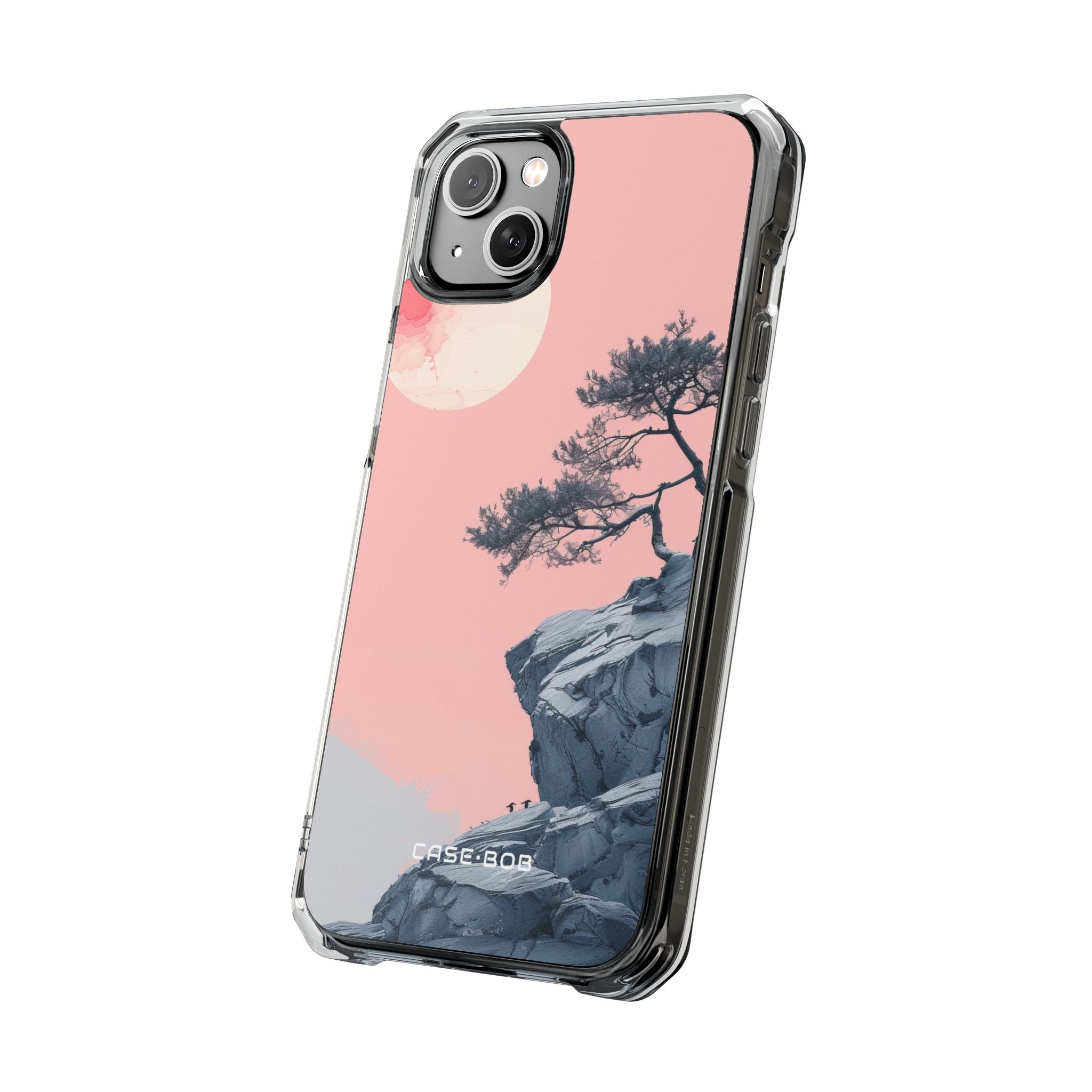 Crimson Moon Tree iPhone 14 Plus Case - Impact