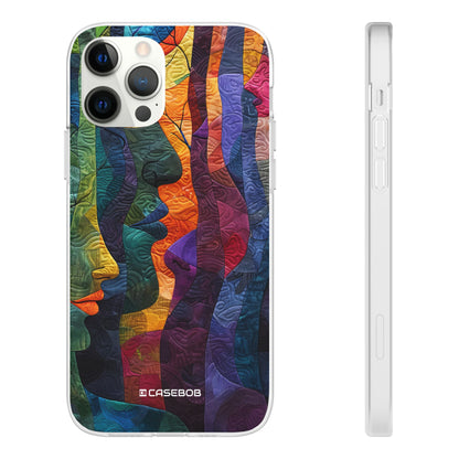 Interwoven Vibrance | Flexible Phone Case for iPhone