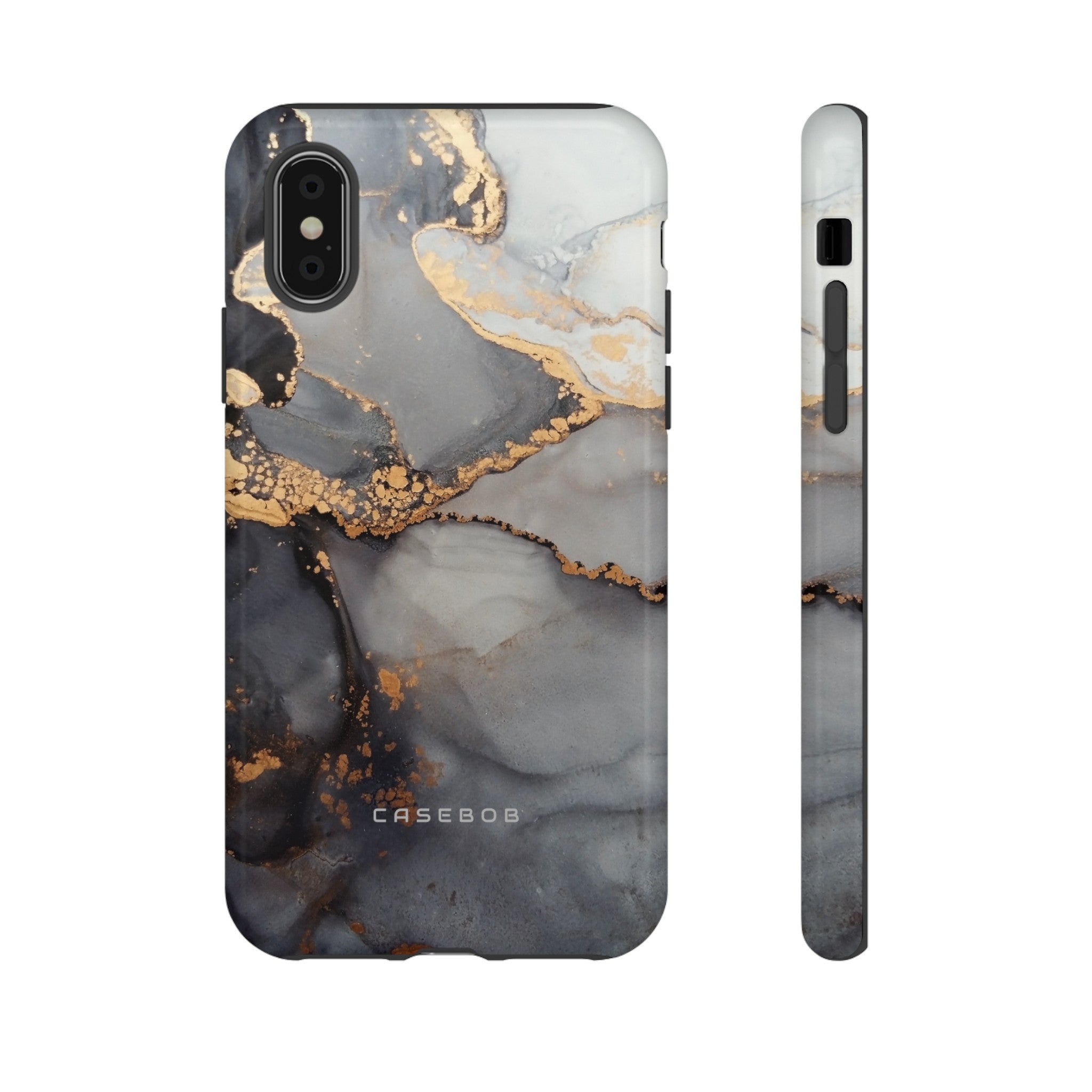 Grey Marble - Protective Phone Case