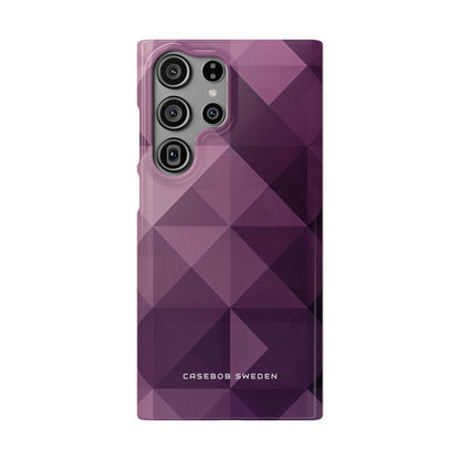 Gradient Purple Mosaic Samsung S23 - Slim Phone Case