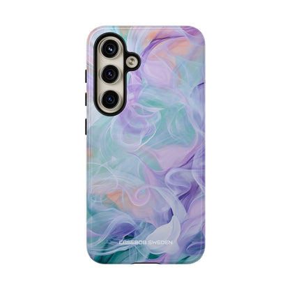 Purple Peach Whirl - Tough Samsung S24 Phone Case