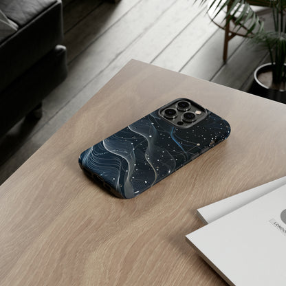 Connectivity Wave: Network Gradient - Protective Phone Case