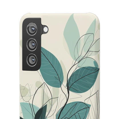 Teal Tranquility | Slim Phone Case for Samsung