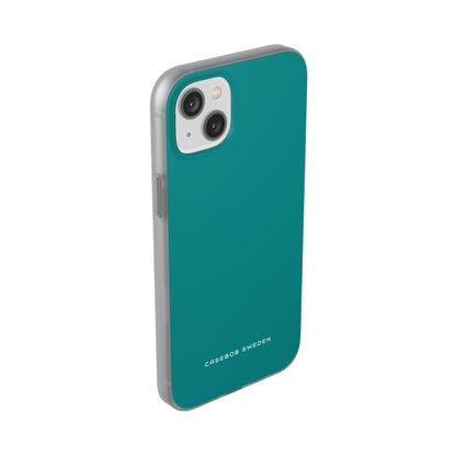 Dark Cyan iPhone 14 - Flexi Phone Case