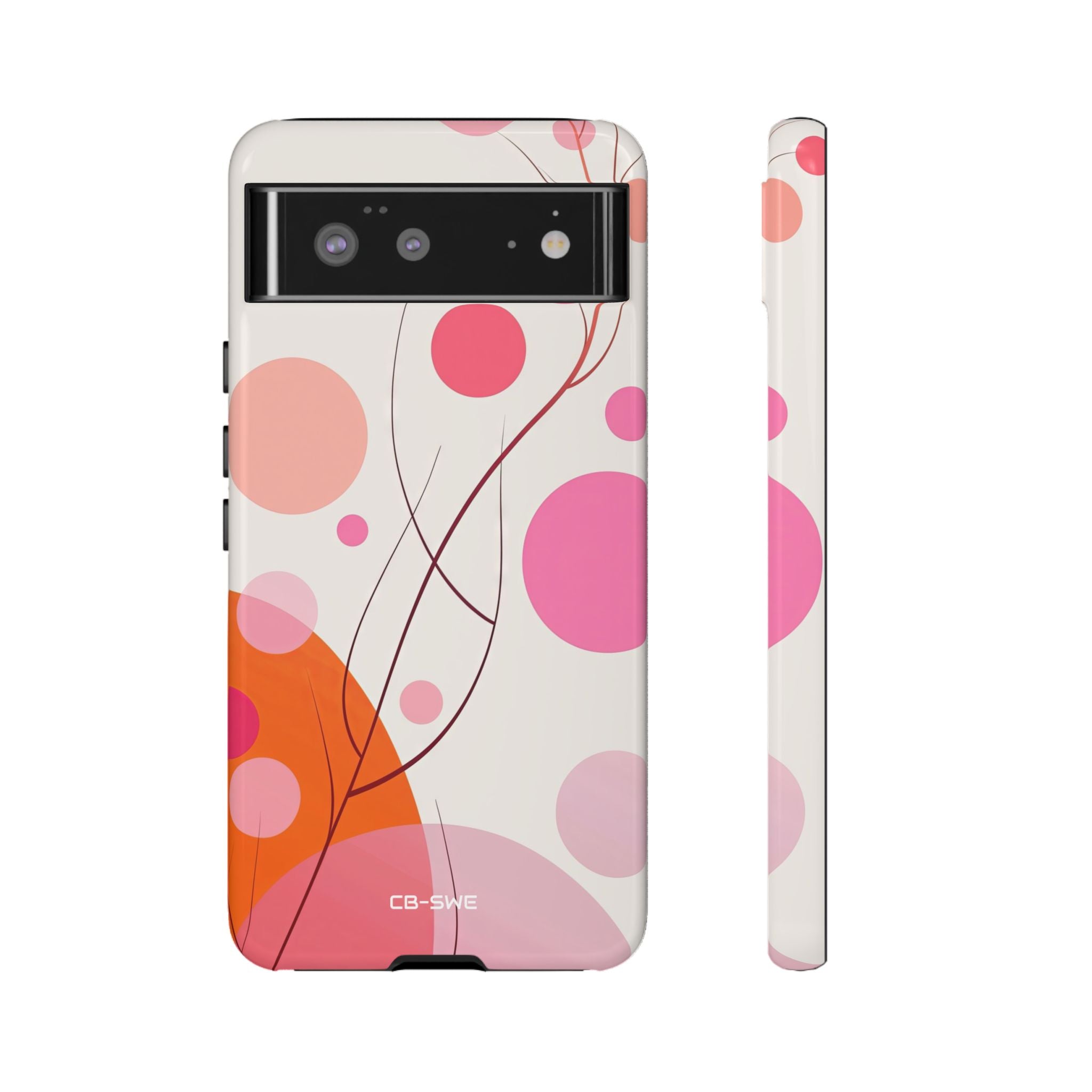 Circles Embrace Lines - Google Pixel Case