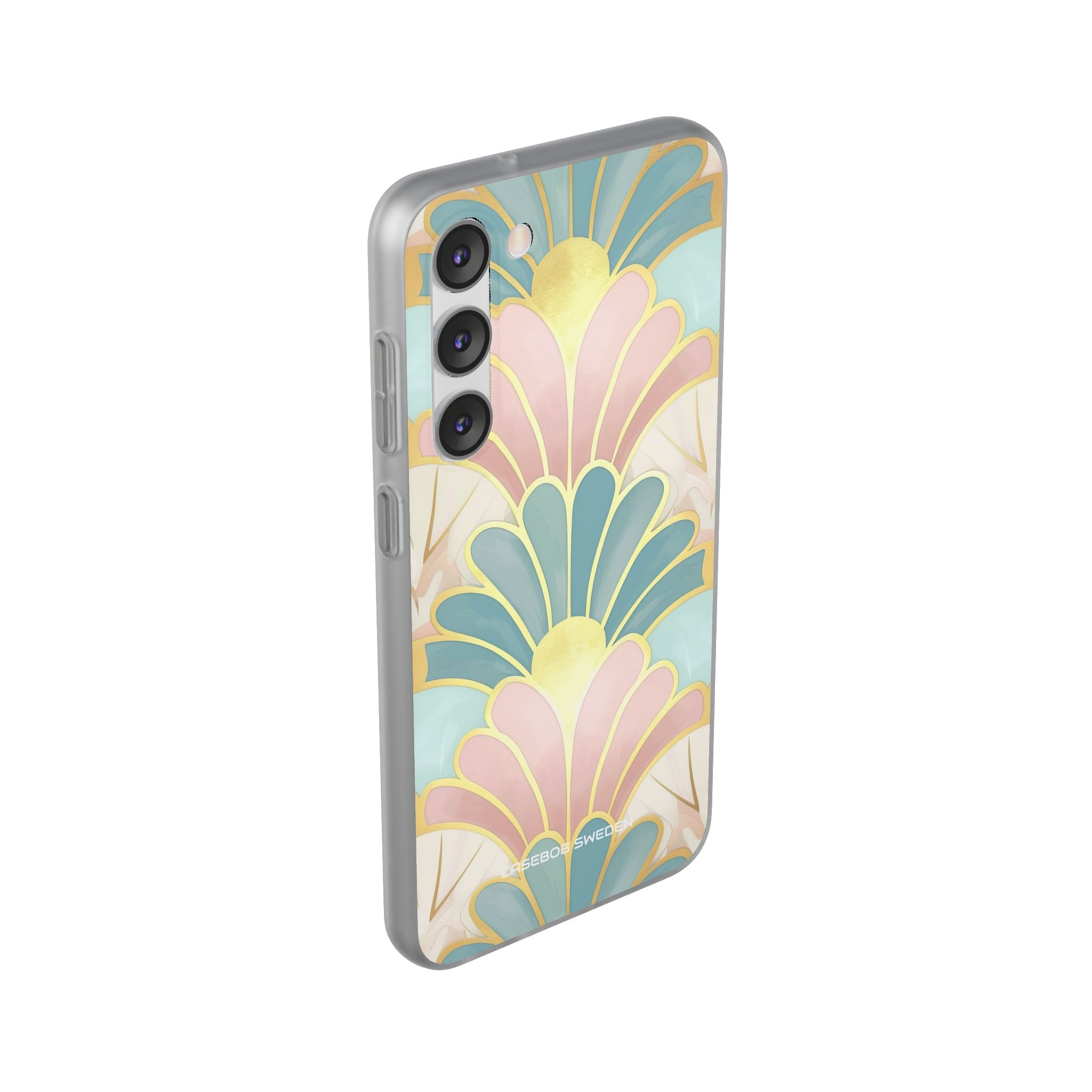 Pastel Deco Elegance - Flexi Samsung S23 Phone Case