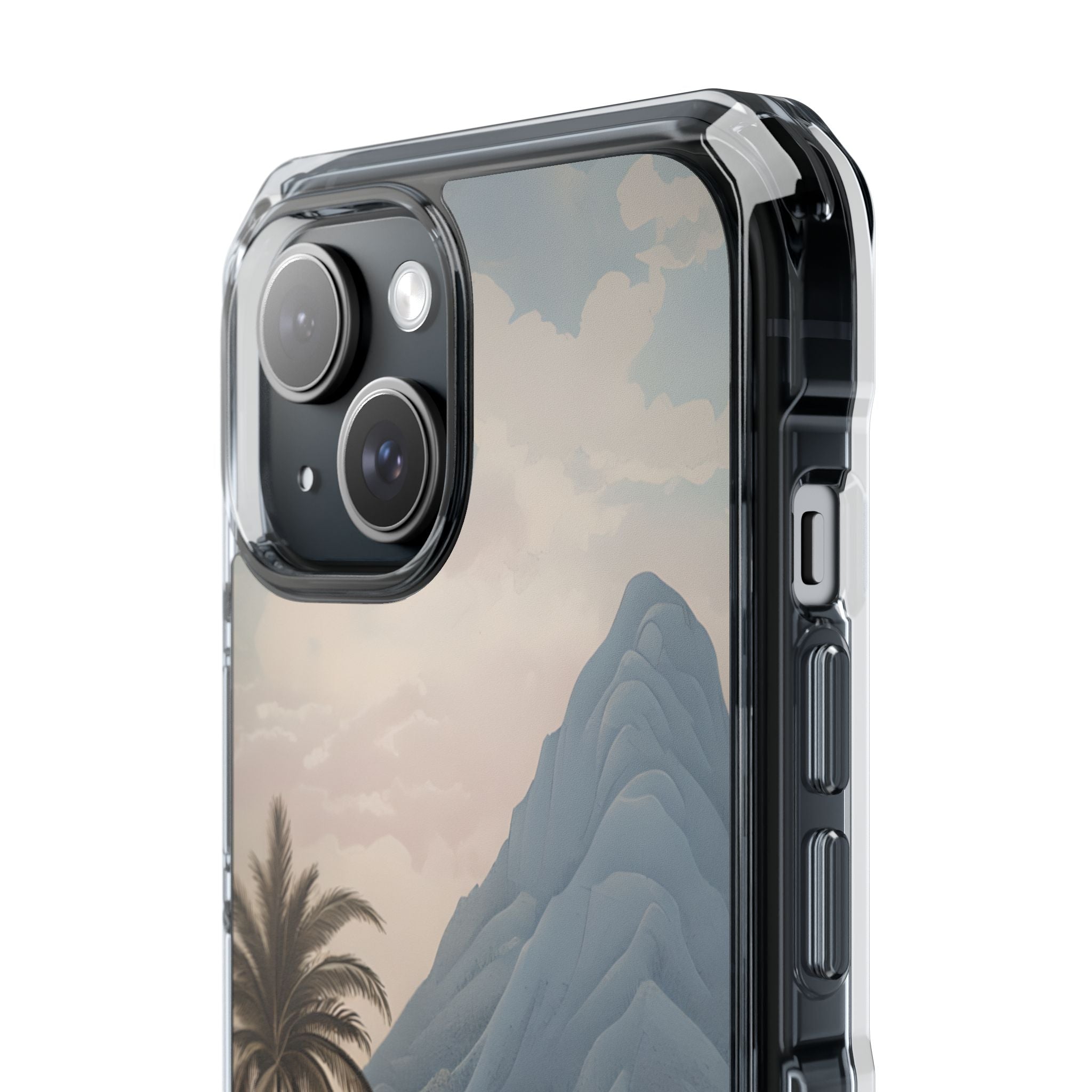 Serene Mountain Oasis iPhone Case - Impact
