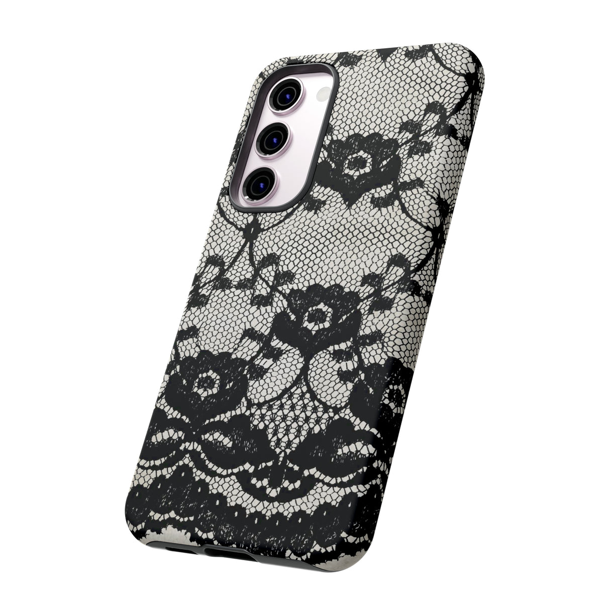 Lilrunge Gothic Flower - Protective Phone Case