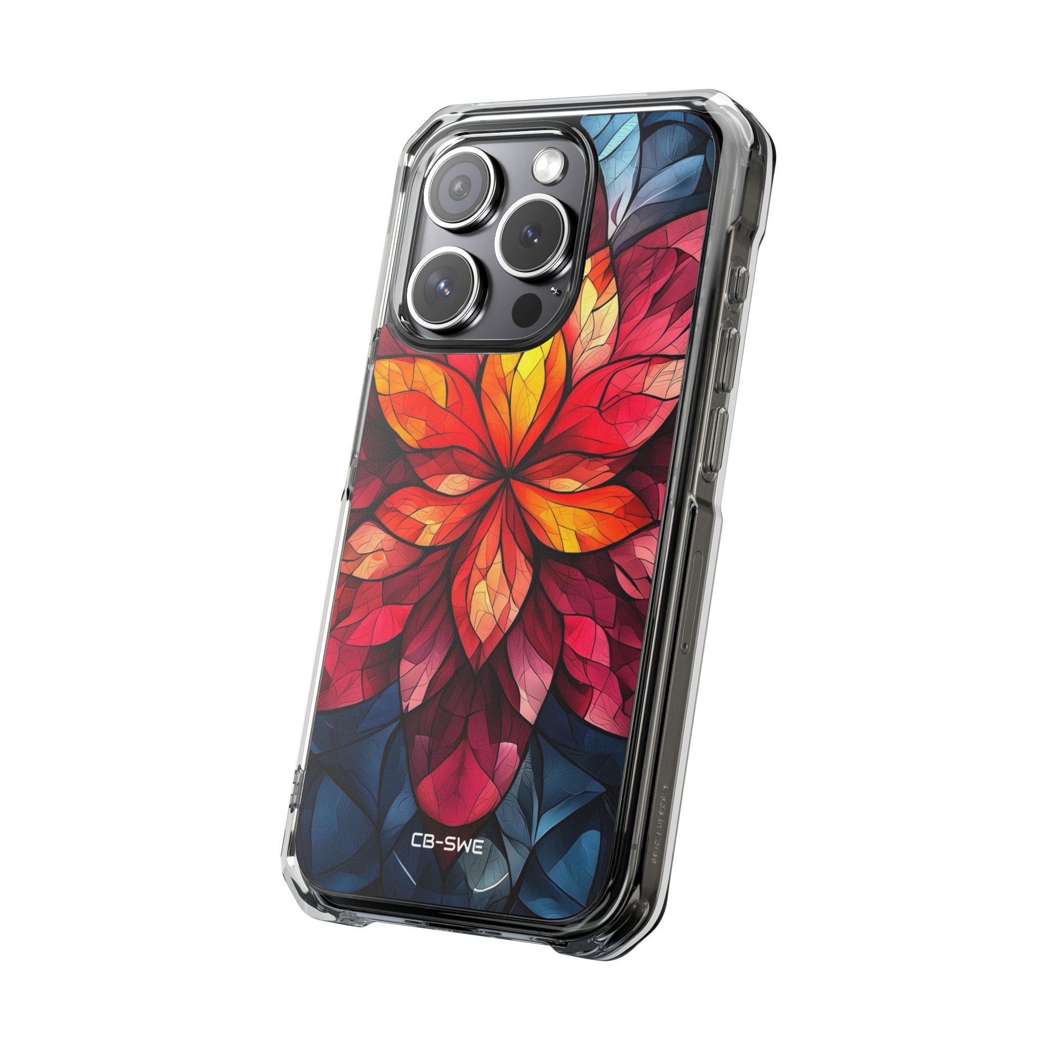 Flame Blossoms Glow iPhone Case - Impact