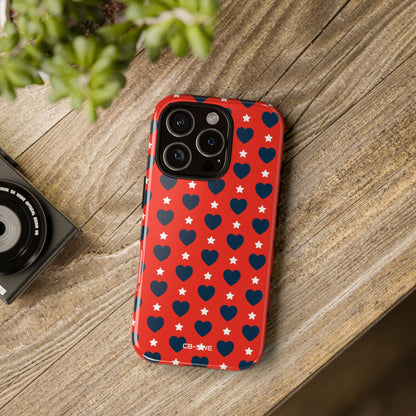 Hearts Dance Bright - iPhone Case