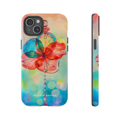 Ethereal Glass Flower iPhone 15 - Tough Phone Case