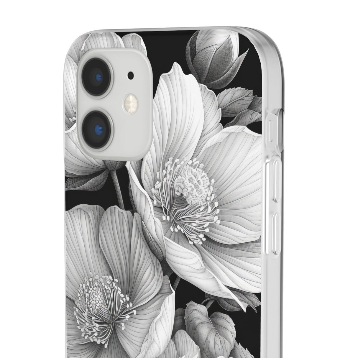 Botanische Eleganz | Flexible Handyhülle für iPhone