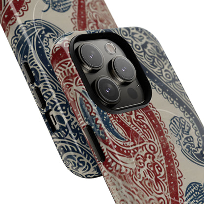 Ornate Paisley Swirl iPhone 14 - Tough+