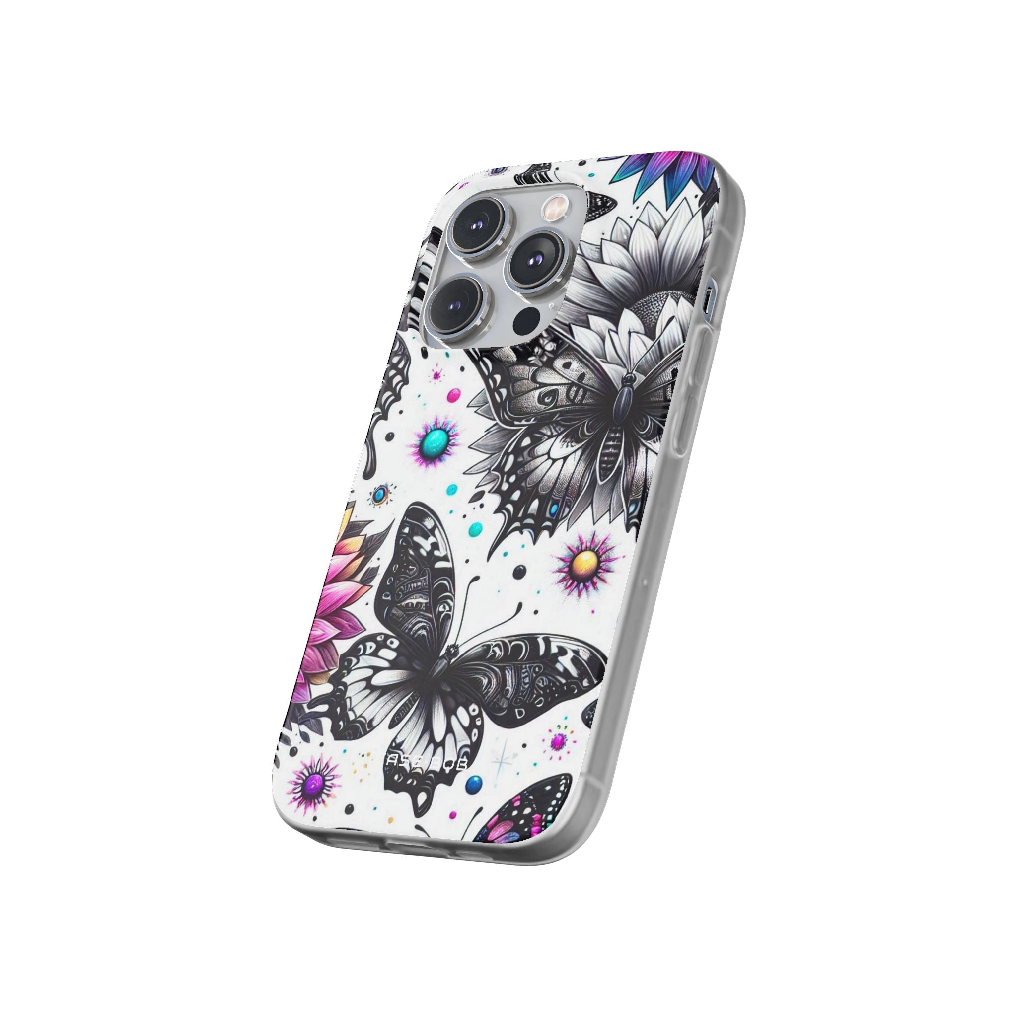 Butterfly Bloom iPhone 14 Pro Case - Soft