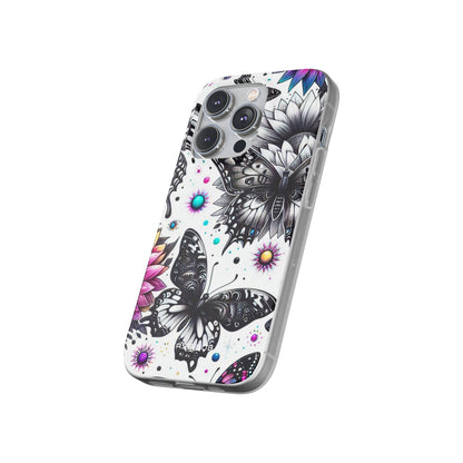 Butterfly Bloom iPhone 14 Pro Case - Soft