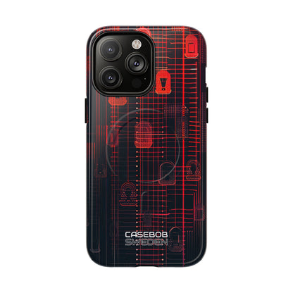 Cyber Locks Grid iPhone 14 - Tough+
