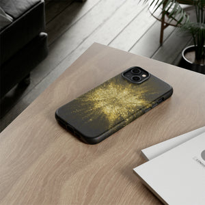 Gold Glitter Background - Protective Phone Case