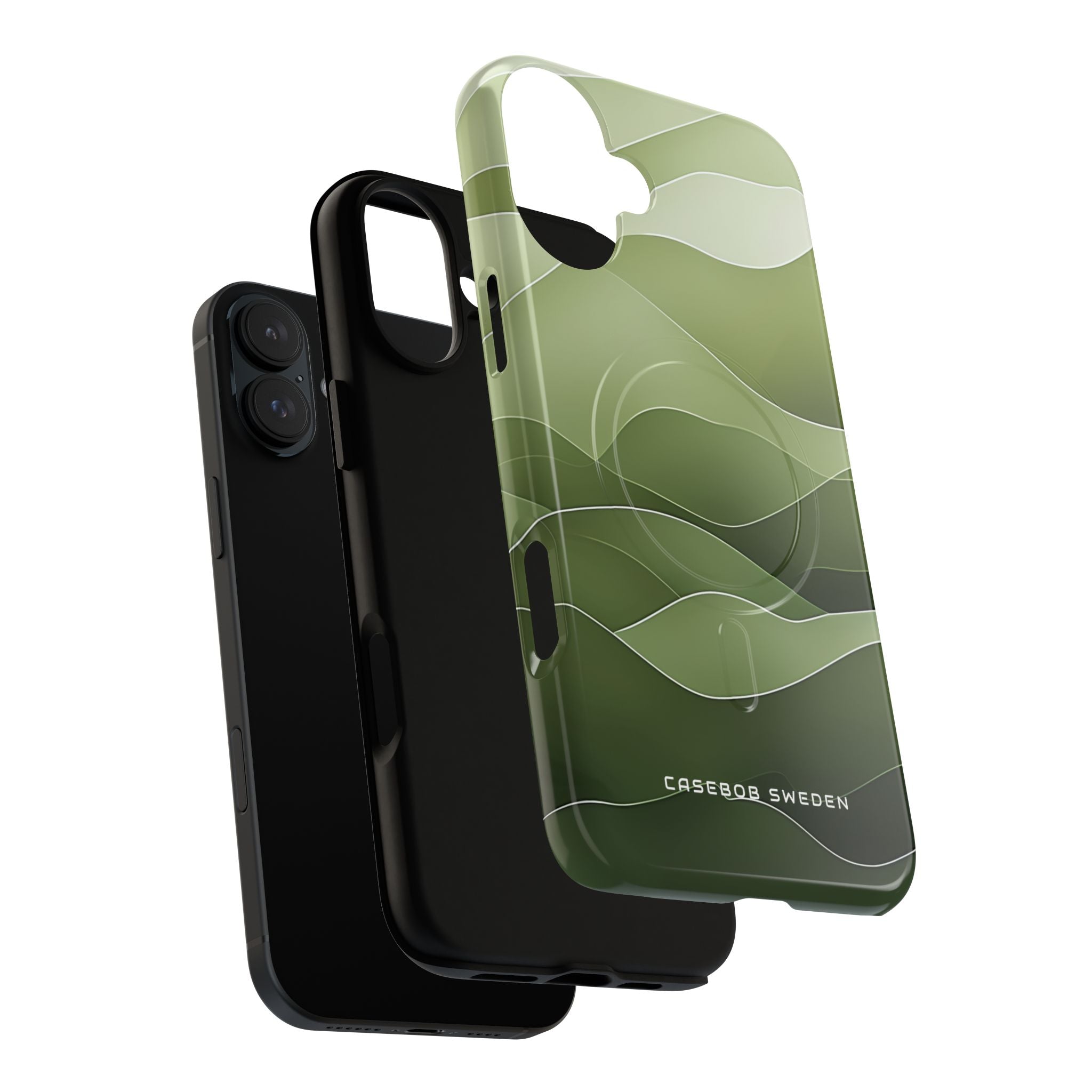 Gradient Emerald Drift iPhone 16 | Tough+ Phone Case