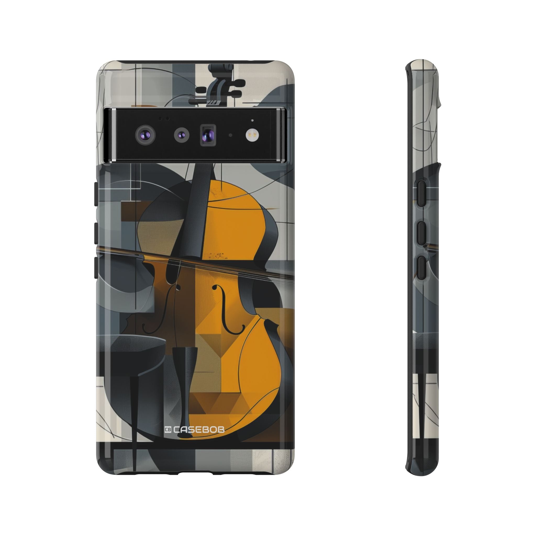 Cello Abstraction - Phone Case for Google Pixel