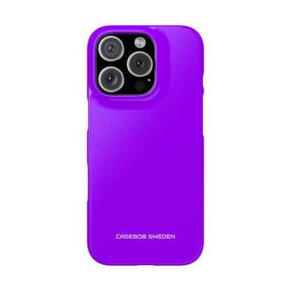 Vivid Violet - Slim iPhone 16 Phone Case