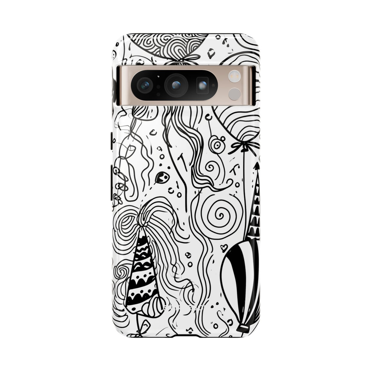 Whimsical Festivity | Protective Phone Case for Google Pixel