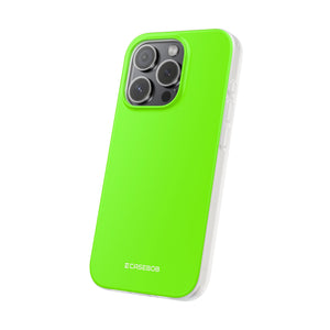 Chartreuse Grün | Handyhülle für iPhone (Flexi Case)