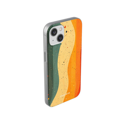 Wavy Forest Veil iPhone 14 Case - Soft