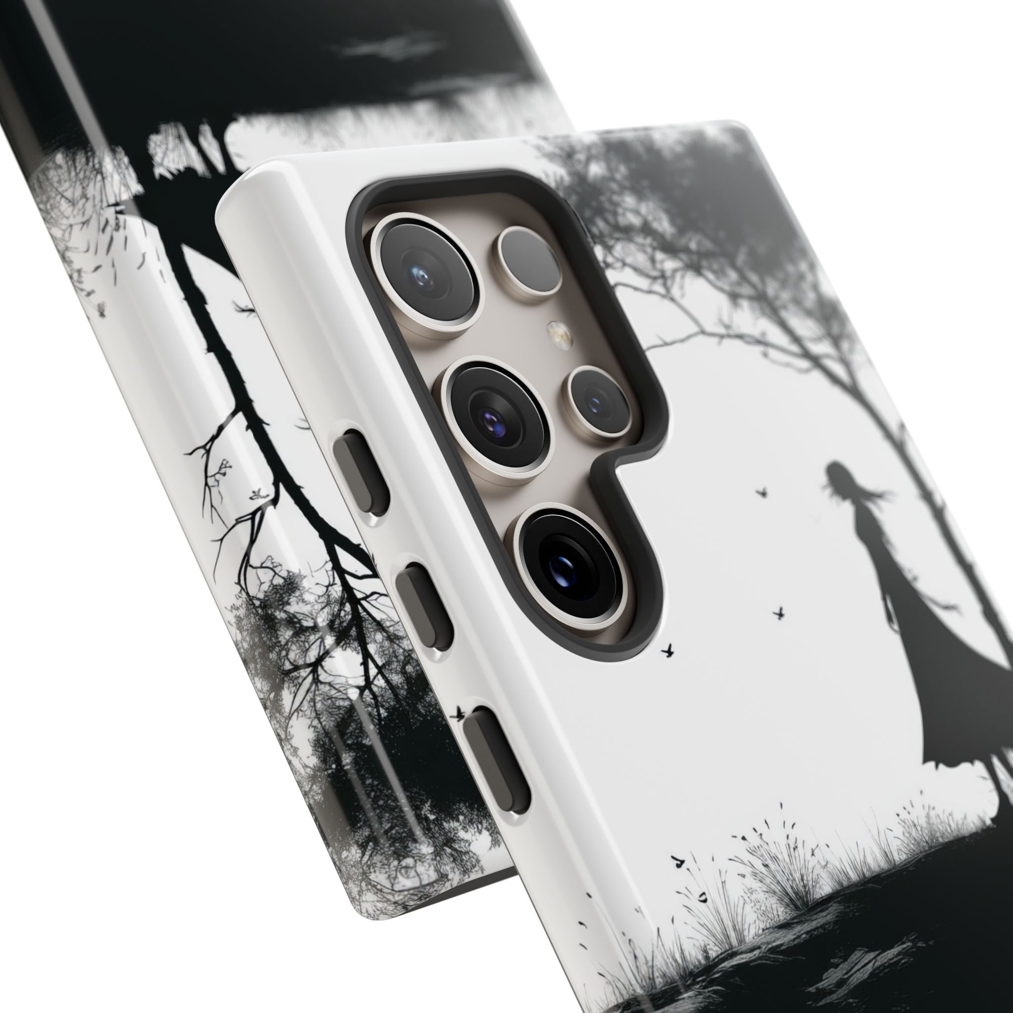 Cliffside Silhouette Samsung S24 Ultra Case - Tough