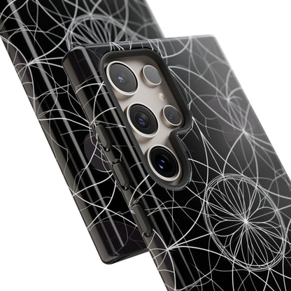 Radiant Petal Orbit Samsung S24 Ultra Case - Tough