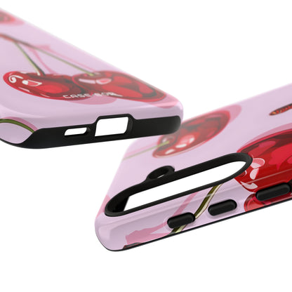 Glossy Cherry Burst Samsung S24 Plus Case - Tough