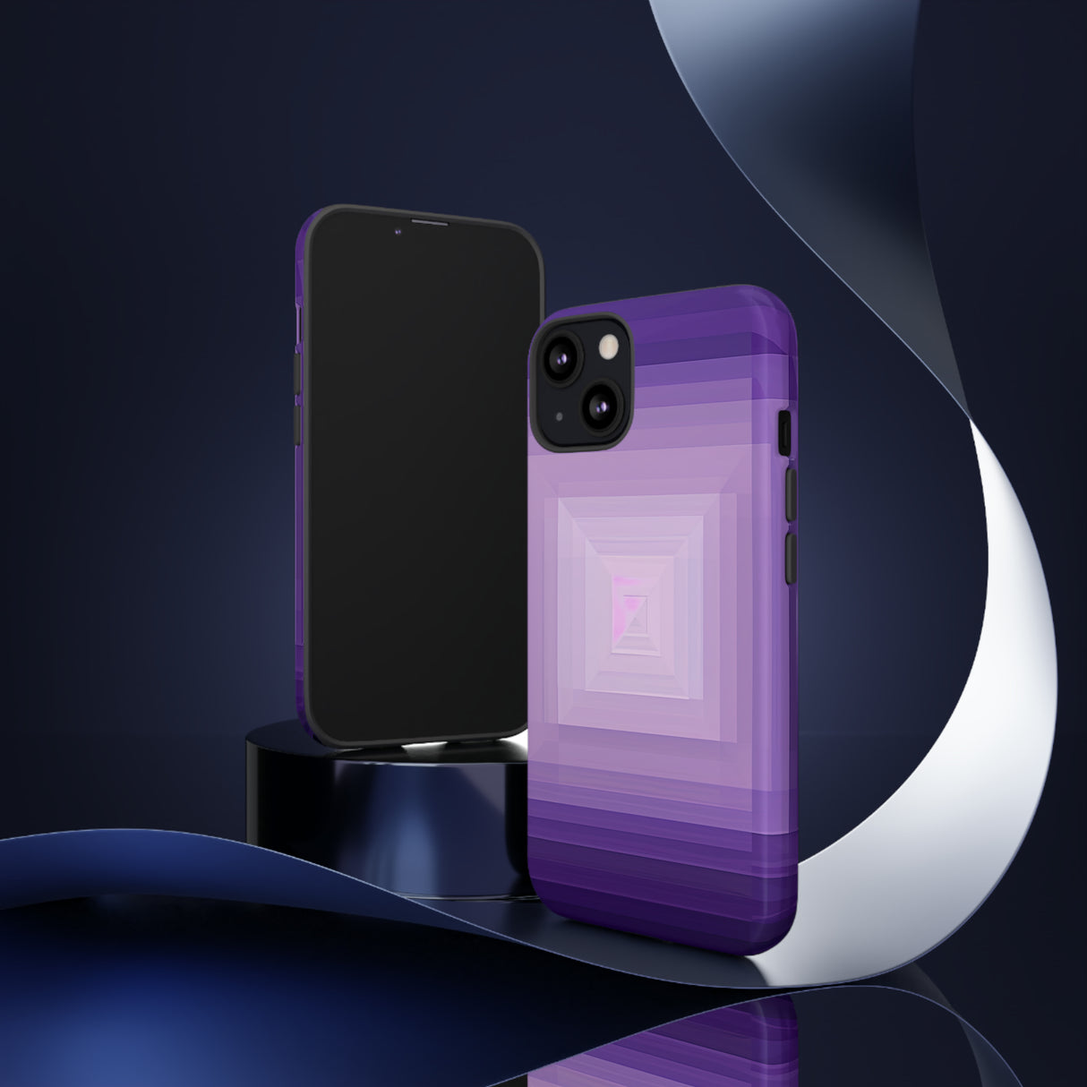 Purple Gradient Elegance - Protective Phone Case