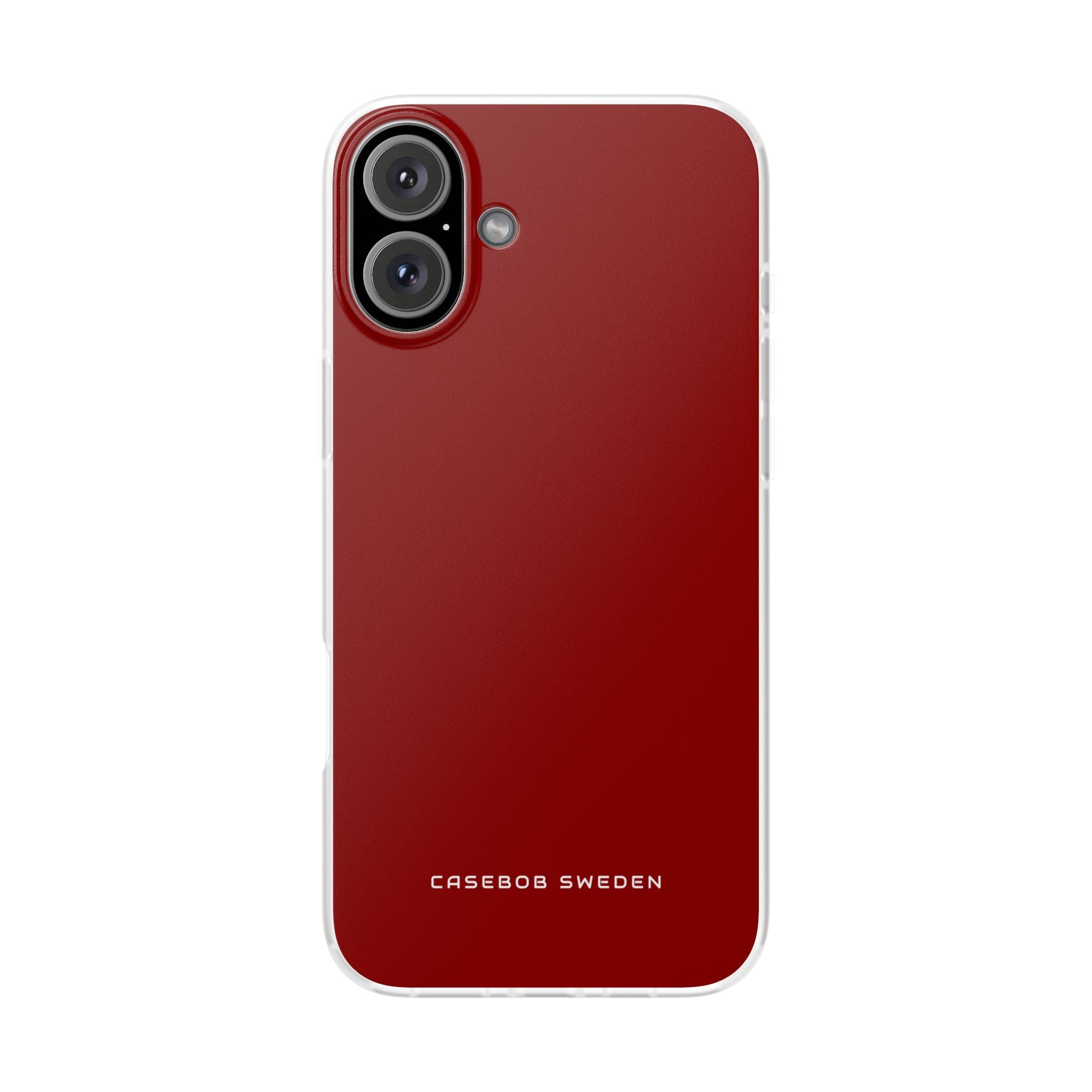 Dark Red iPhone 16 - Flexi Phone Case