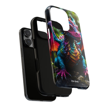 Friendly Dragon Smiles - iPhone Case