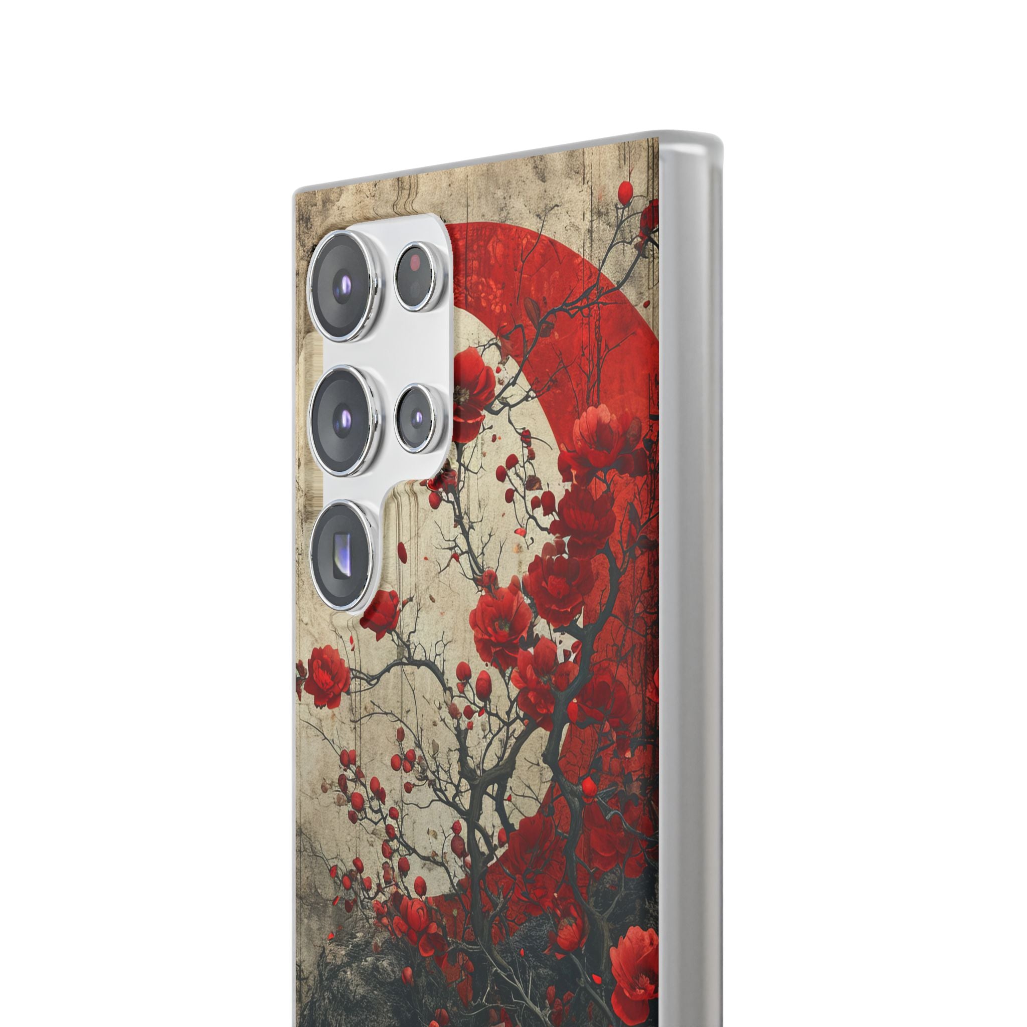 Zen Blossoms in Moonlight Samsung S23 - Flexi Phone Case