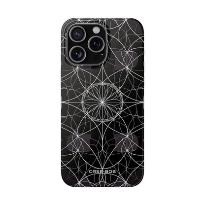 Radiant Petal Orbit iPhone 15 Pro Max Case - Soft