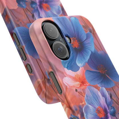 Ethereal Floral Symphony iPhone 16 - Slim Phone Case