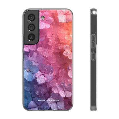 Floral Chill Blooms - Flexi Samsung S22 Phone Case