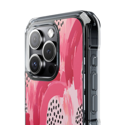 Vibrant Brushwork Dance iPhone Case - Impact