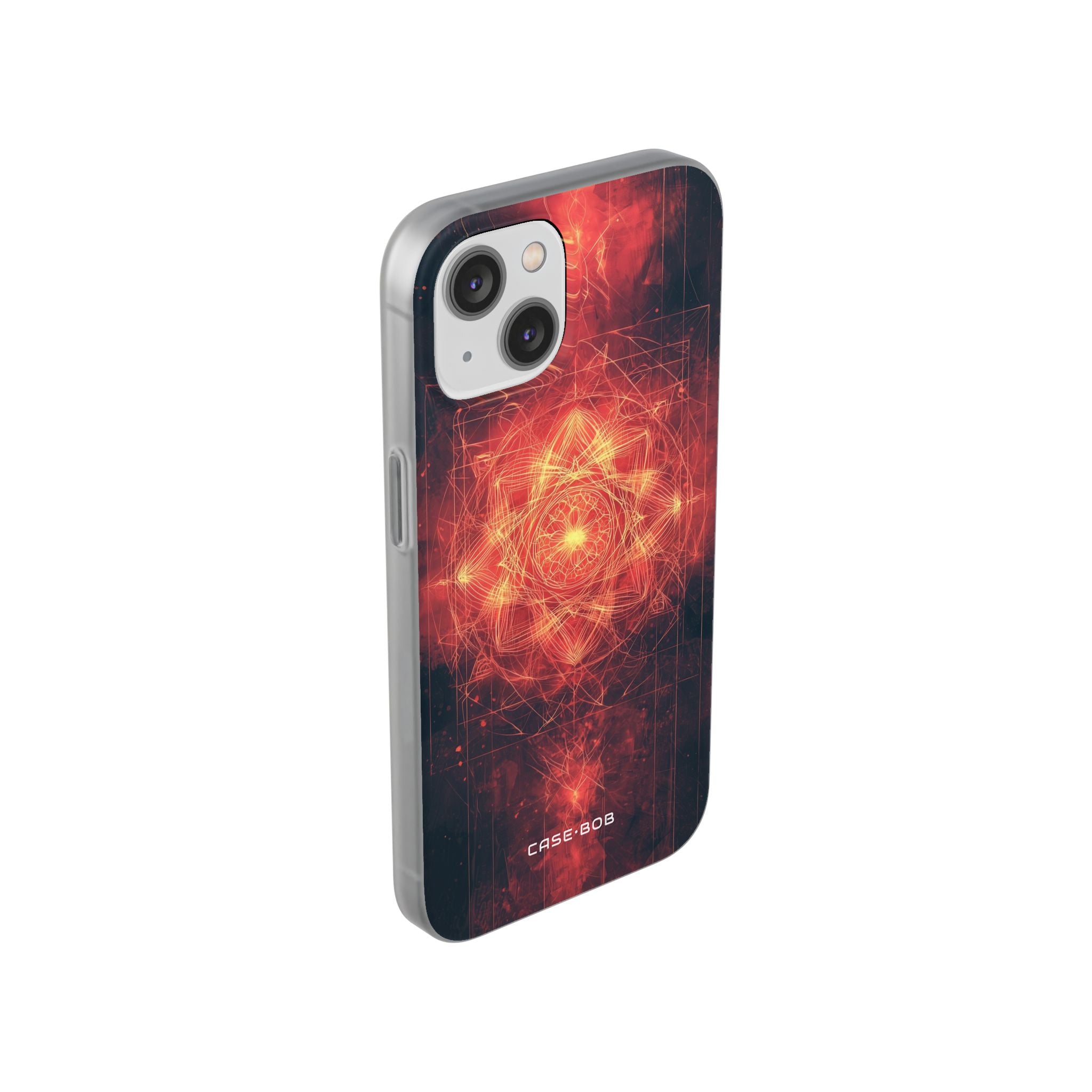 Radiant Mandala iPhone 14 Case - Soft