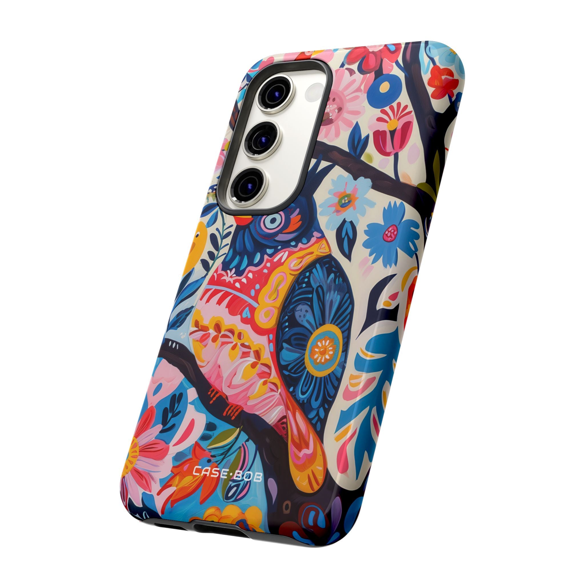 Owl Bloom Samsung S23 Case - Tough