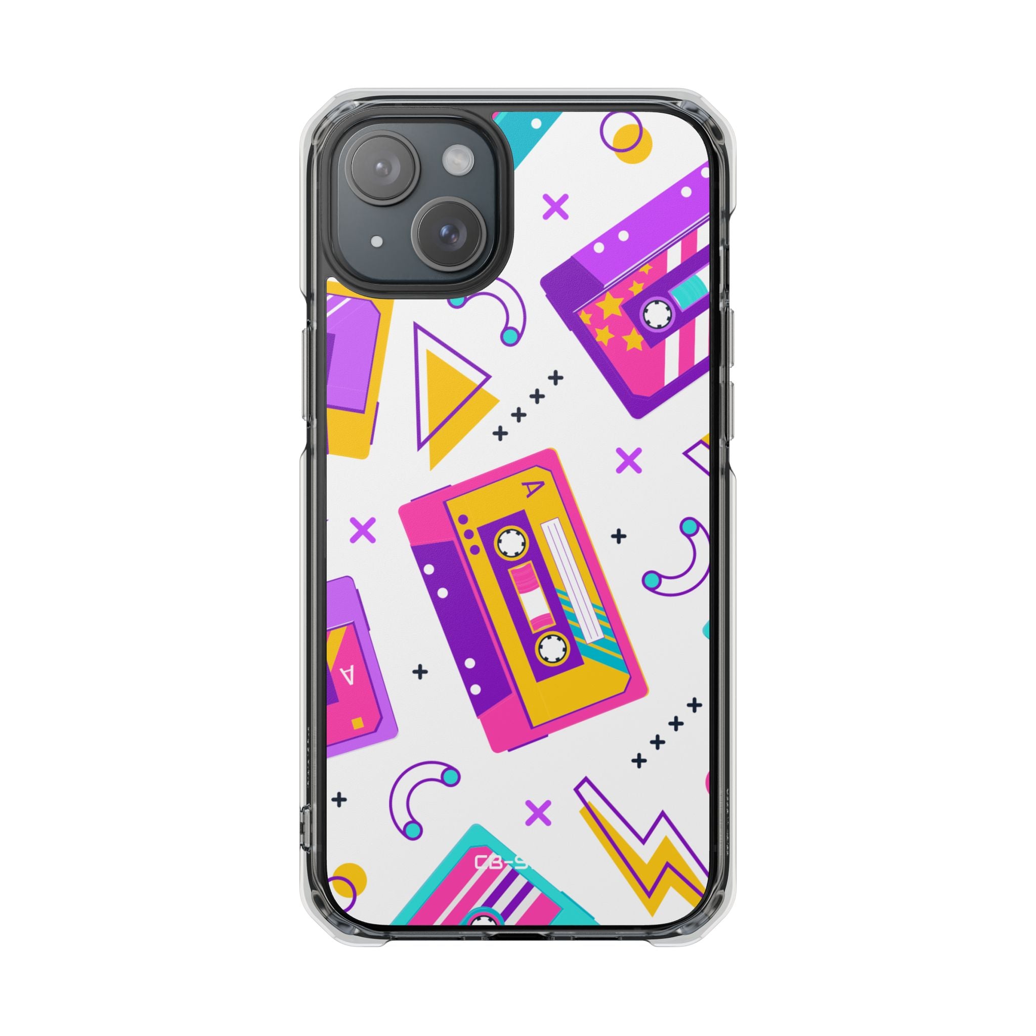 Retro Cassette Chaos iPhone Case - Impact