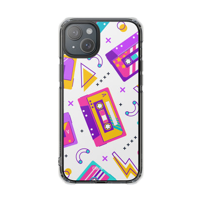 Retro Cassette Chaos iPhone Case - Impact