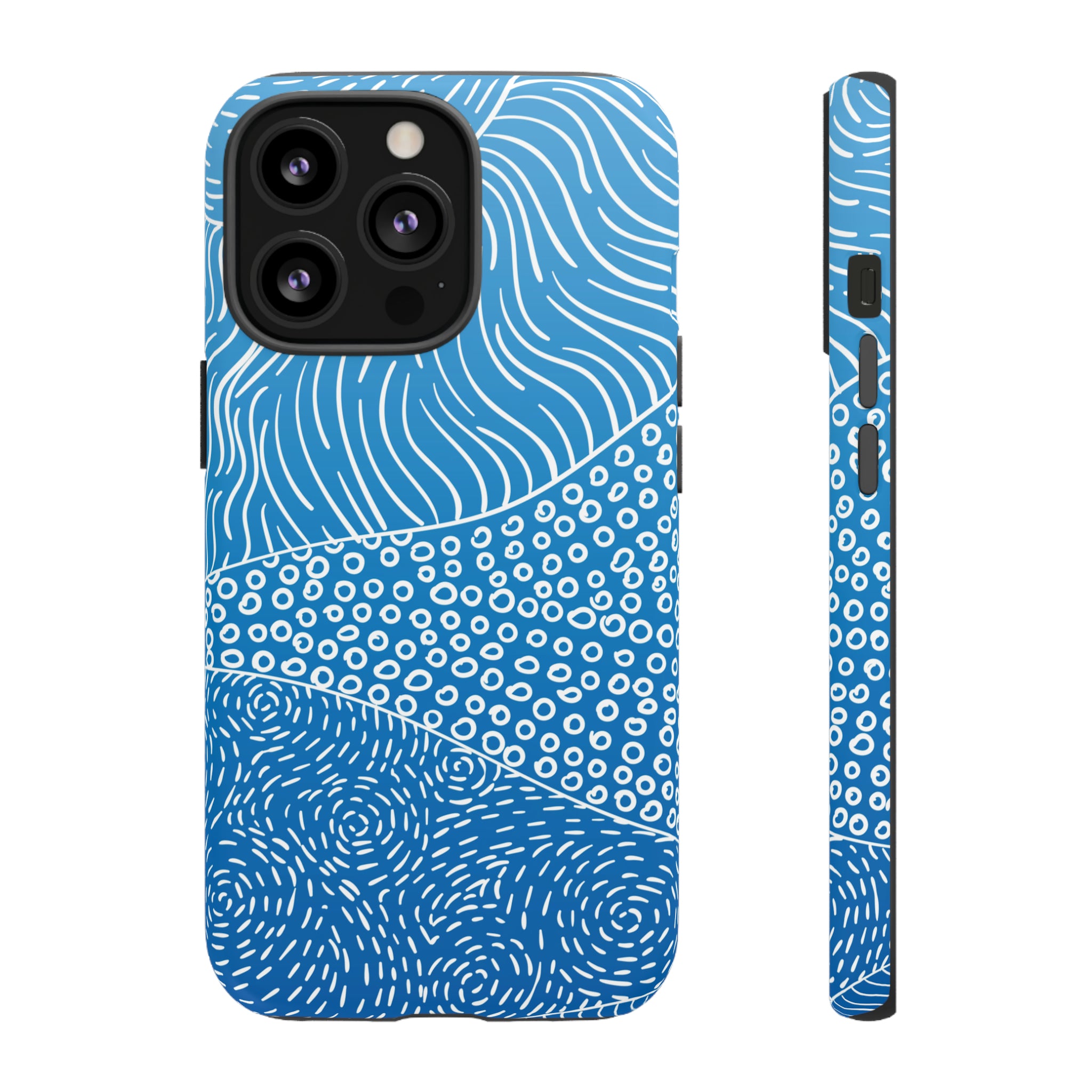 Abstract Landscape Hills - Protective Phone Case