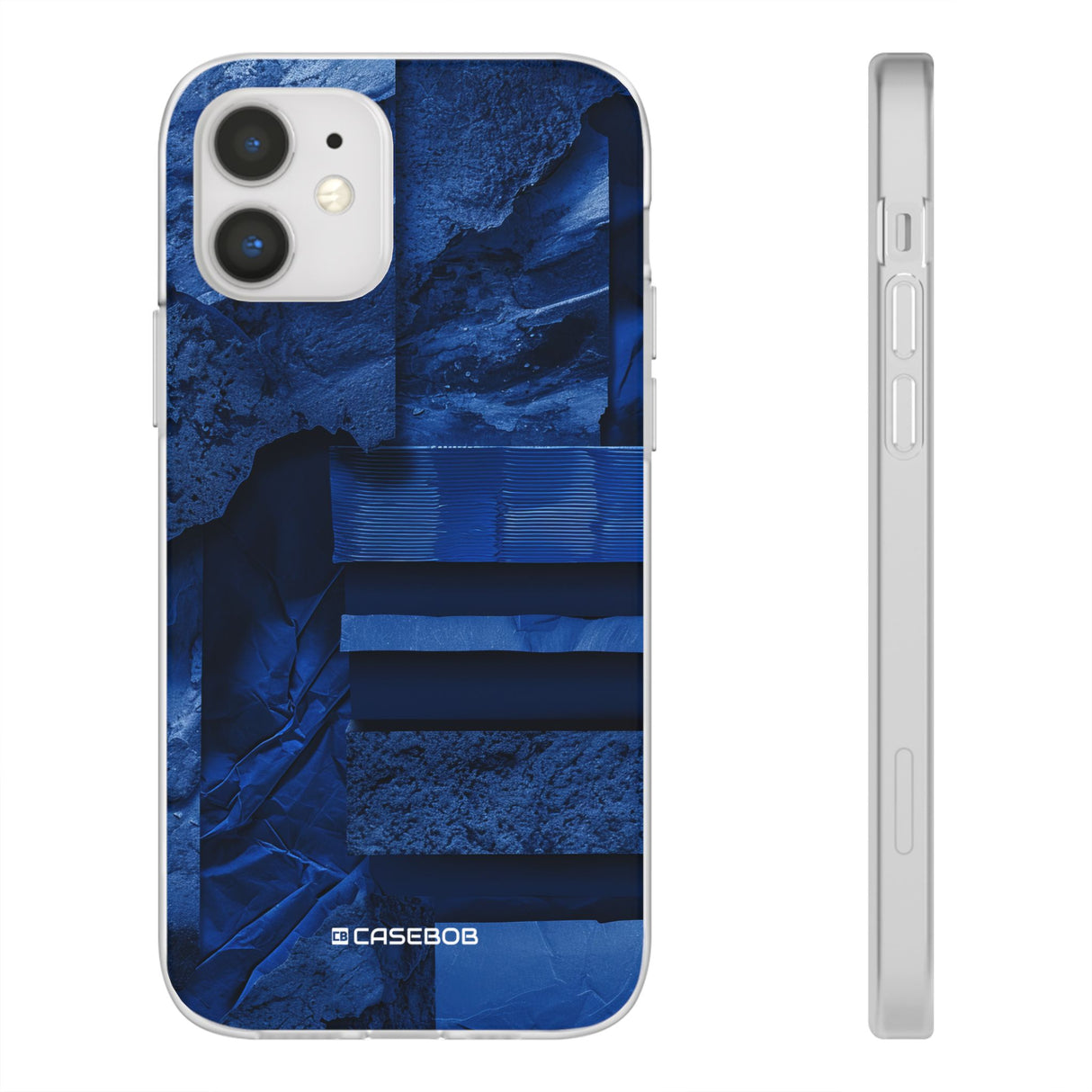 Pantone Farbdesign | Handyhülle für iPhone (Flexible Hülle) 