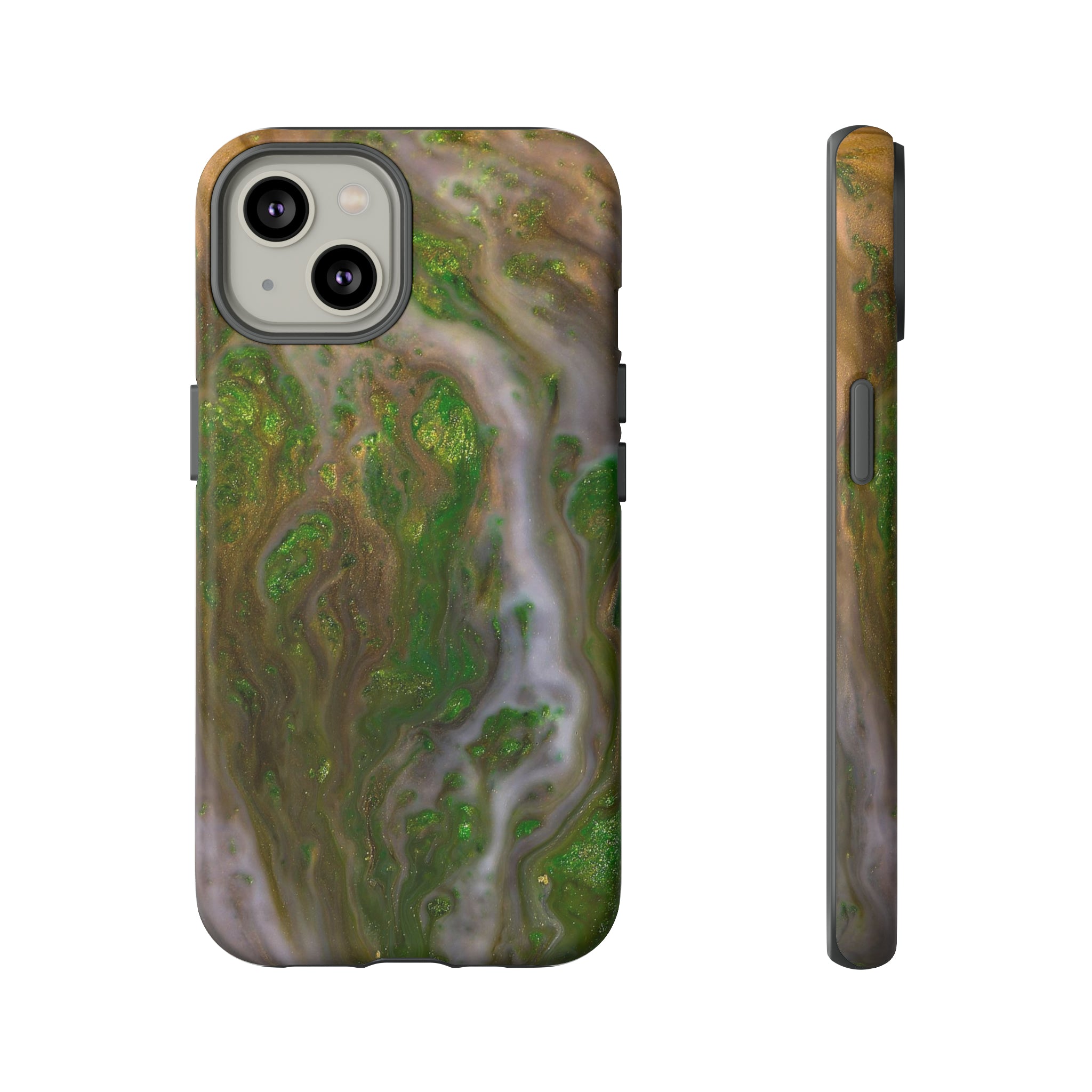 Smaragd Ink Art - Protective Phone Case