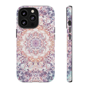 Symmetric Mandala Harmony - Protective Phone Case