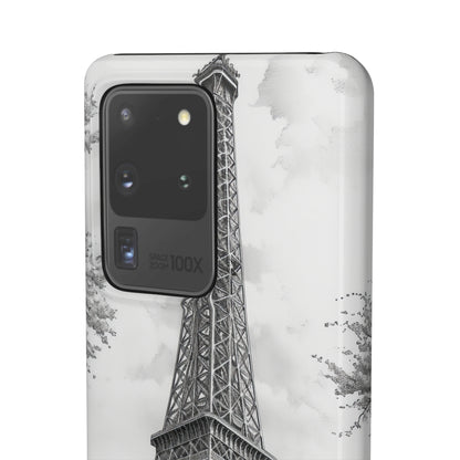 Parisian Monochrome Majesty | Slim Phone Case for Samsung