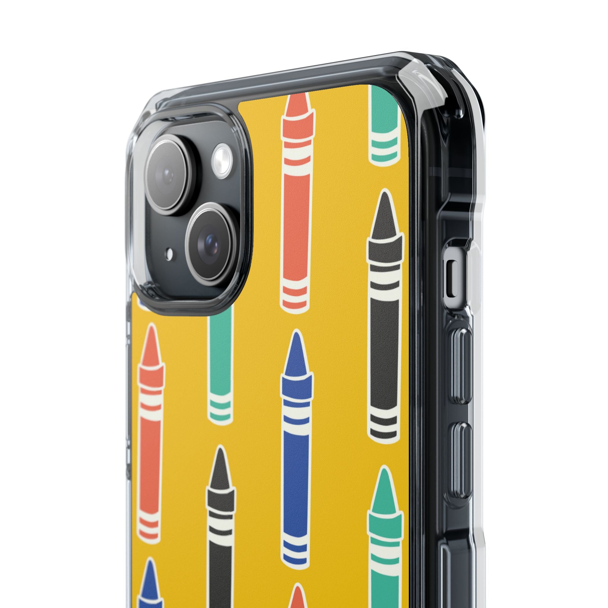 Crayons Dance Joyfully iPhone Case - Impact